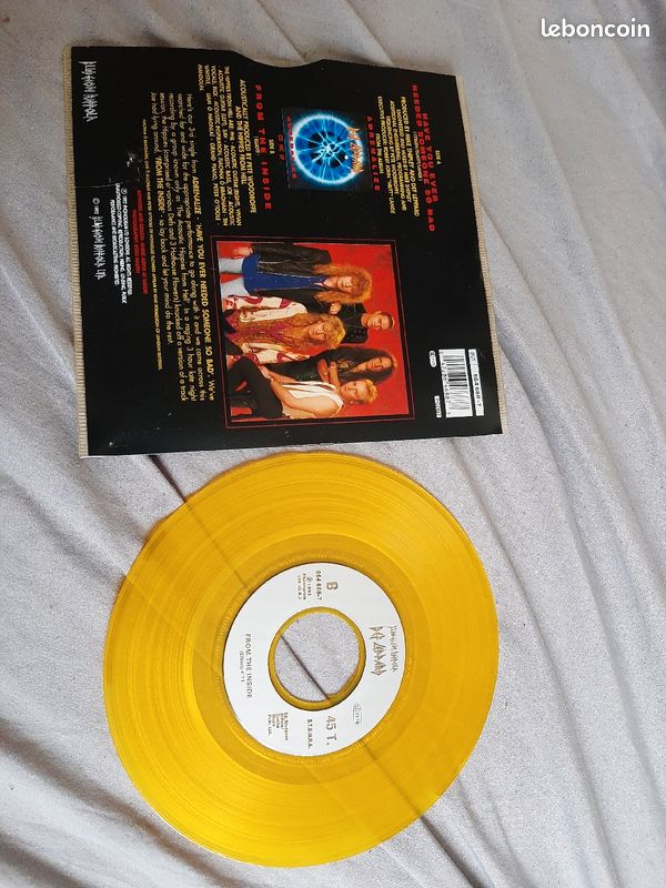 Def leppard, 45t collector jaune (image 1)