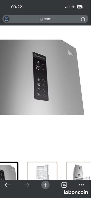 Frigo LG A++ (image 3)