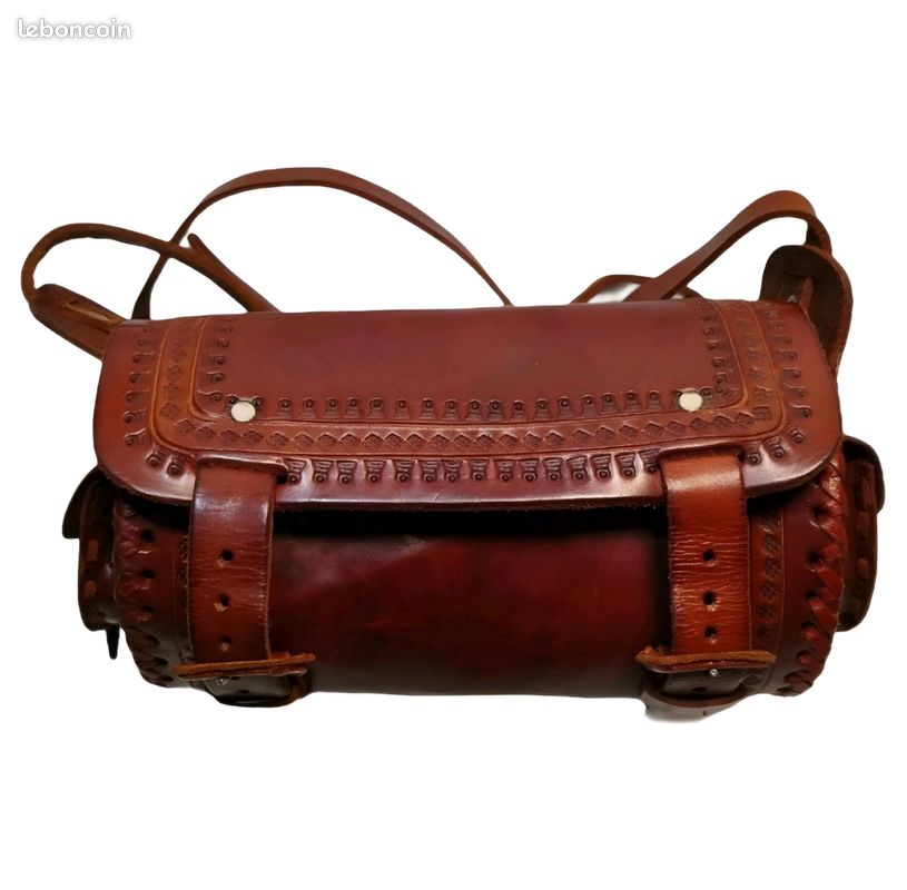 Sac bandoulière en cuir italien – Luxe Élégant, pratique, fait