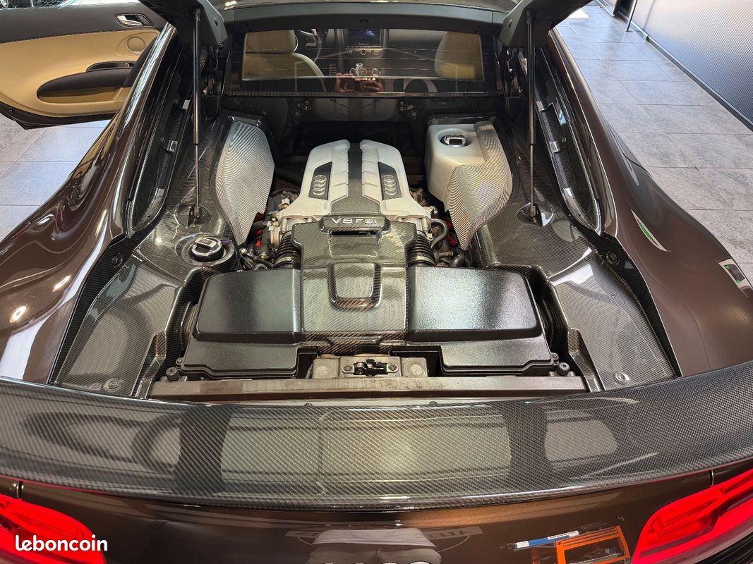 Audi R8 Coupe 4,2L FSI V8 430Ch QUATTRO S-TRONIC PACK CARBONE (image 14)