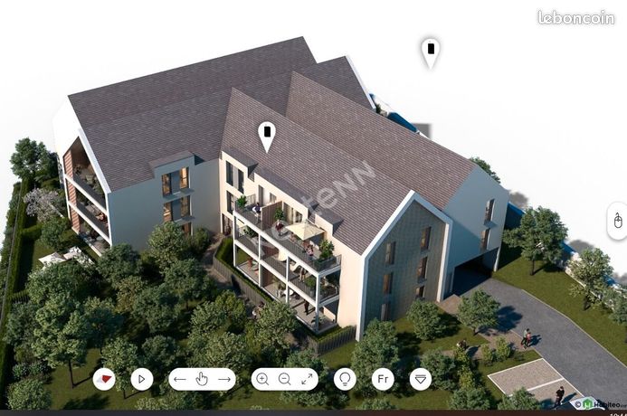 Appartement 2 pièces 41 m²