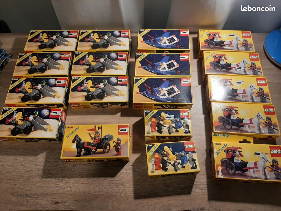 Lot 18 Boites neuve MISB legoland rare et exceptionnelle (image 1)