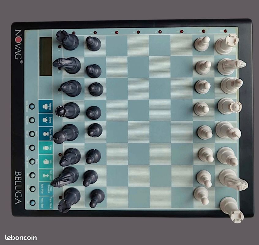 Jeu D'échecs électronique Novag Escort 1988 - Portable, Testé, Complet