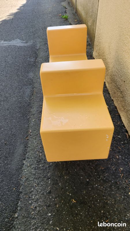 Étagère chien jaune design Vintage (image 3)