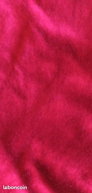 Pull vintage rouge velours garçon 12 ans des années 70pas d'envoi (image 6)