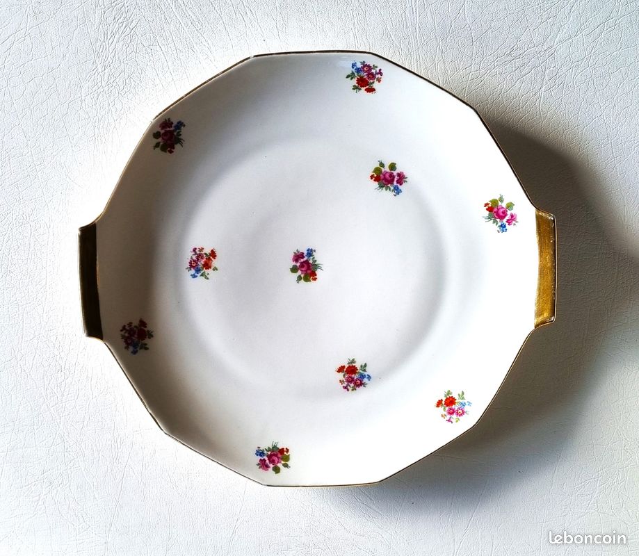 Service à café porcelaine m&s Limoges blanche extra fine - Arts de la table