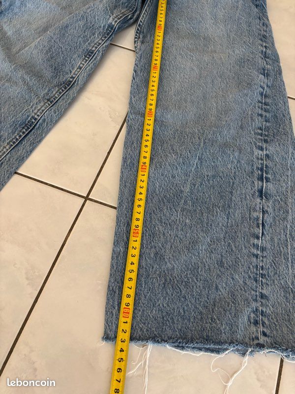 Jean wide leg ,Pull and bear taille 34 Vêtements