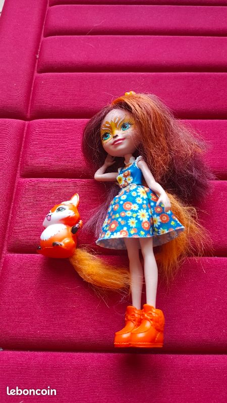 Lot 7 Enchantimals poupée + animal (image 2)