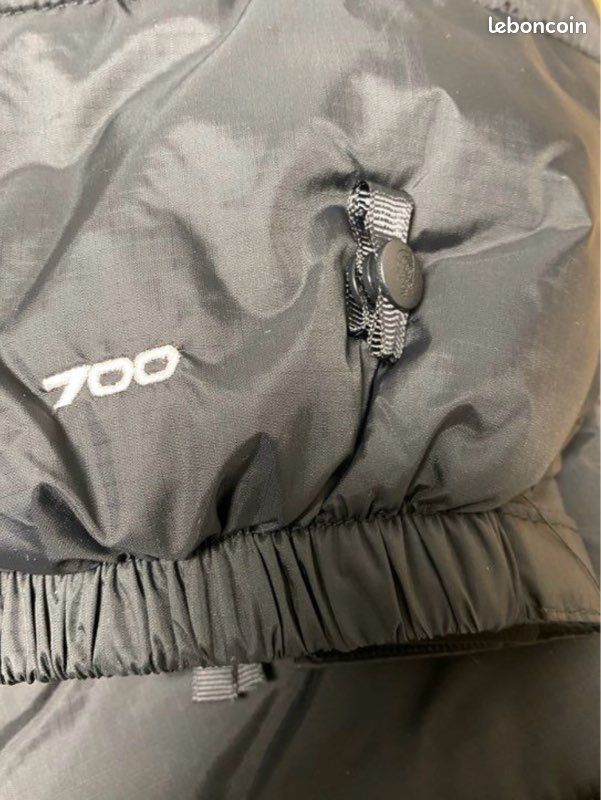 Doudoune tnf taille Xl homme noire (image 5)