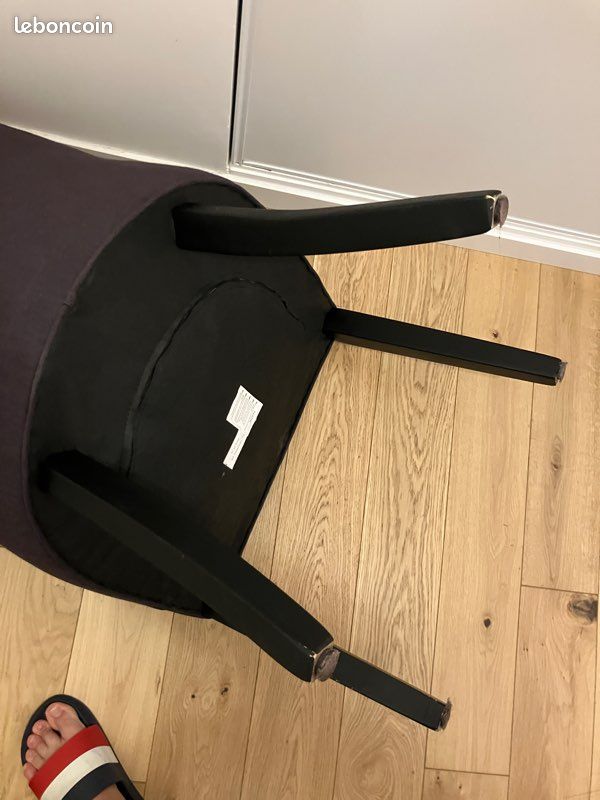 Chaise en tissu marque Made (image 5)