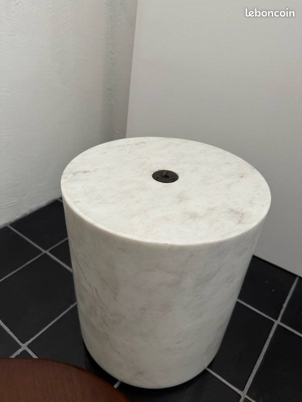 Table basse marbre et bois Monoprix Design (image 6)