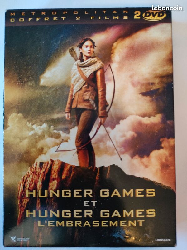 Coffret 2 dvd Hunger Gammes et Hunger Gammes L'Embrasementt (image 1)