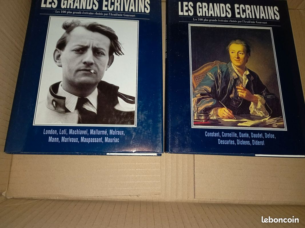 Ensemble 10 livres "Les grans Ecrivains"01992 (image 9)