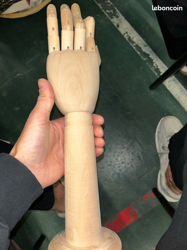 Modèle De Main Articulé En Bois - Pour L'apprentissage Du Dessin, Croquis, Décoration D'intérieur
