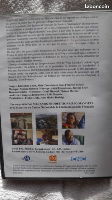 DVD "Il était une fois Mayotte" (image 2)