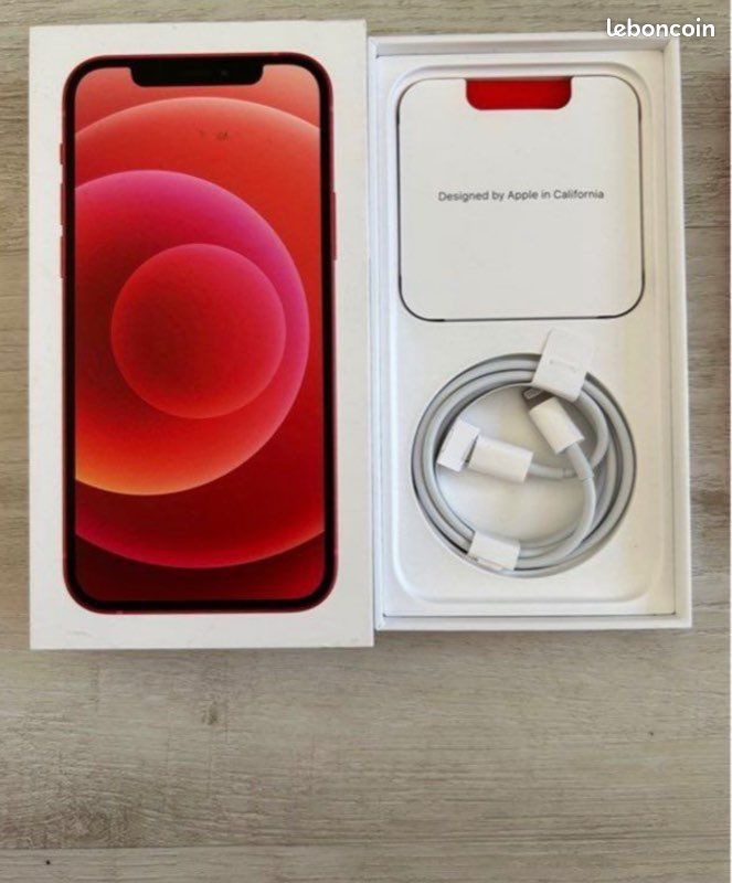 IPhone 12 rouge (image 2)