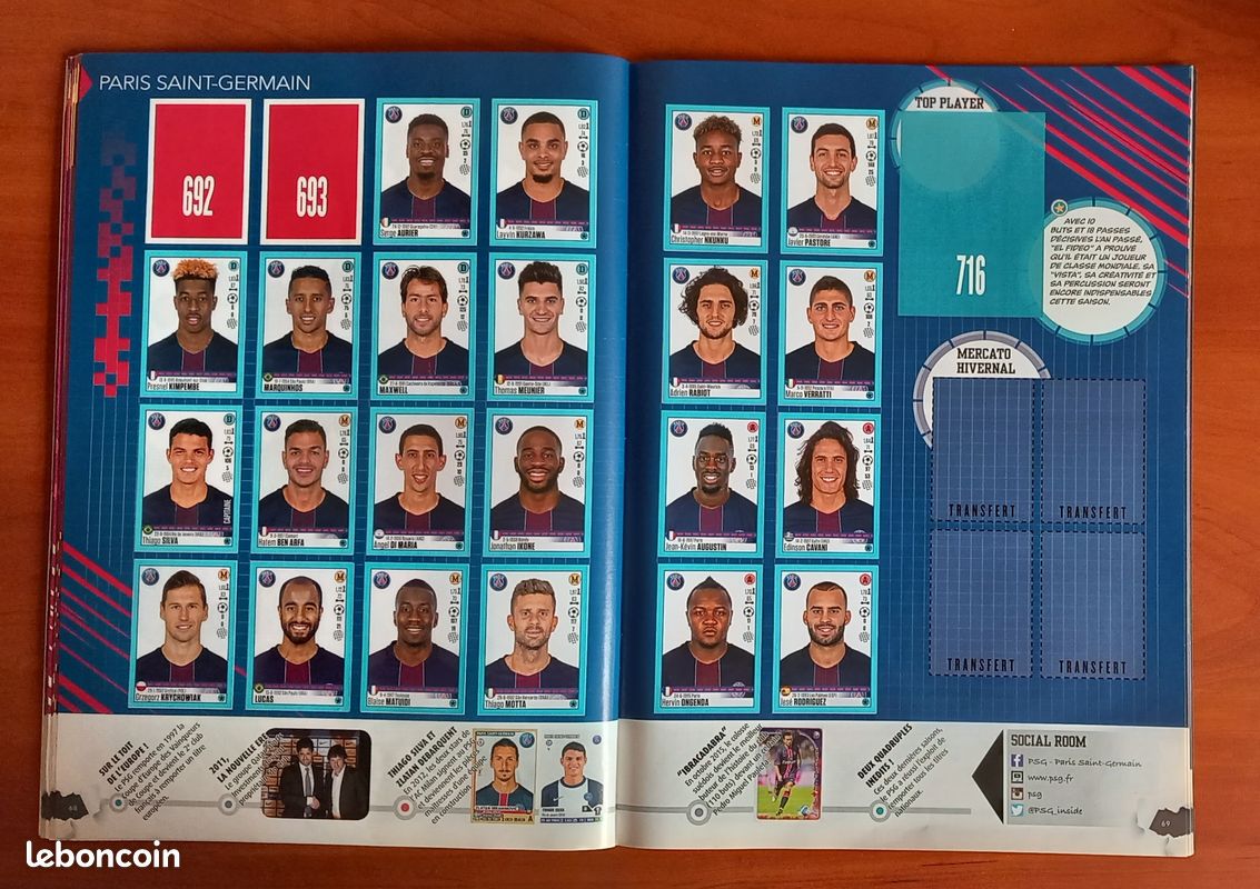 ALBUM PANINI FOOTBALL 88 en images - France Division 1 et 2 complet. EUR 90,00 - PicClick FR