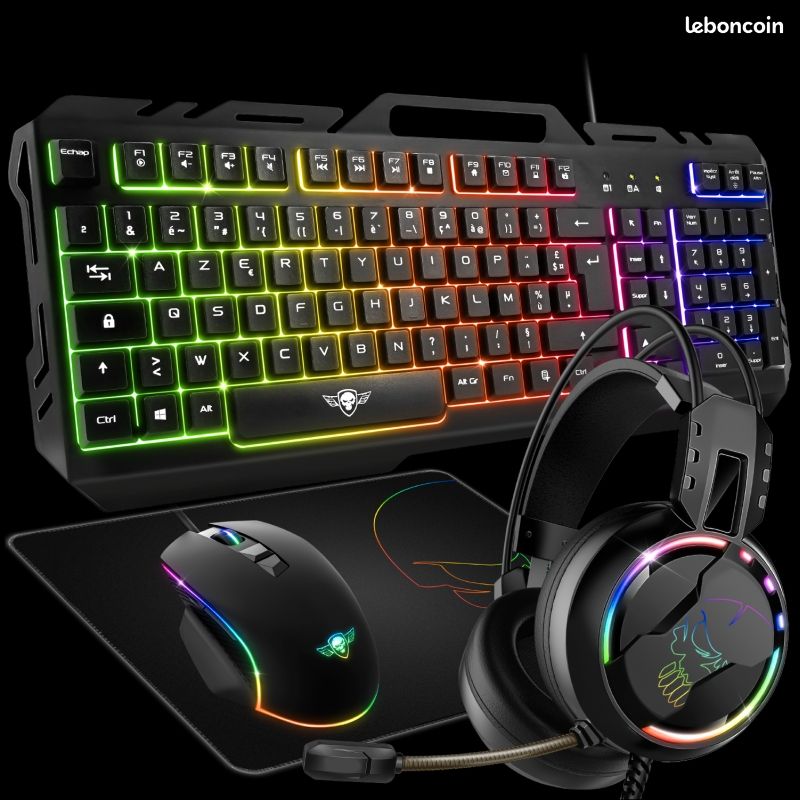 Pack Gaming 4 en 1 Pro-mkh5 Spirit of gamer NEUF (image 12)