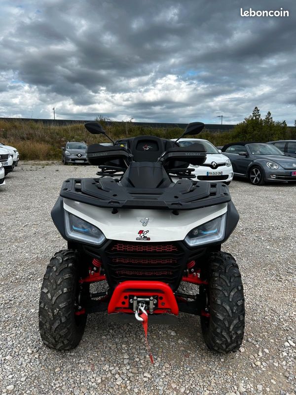 Segway snarler at6 l 570 – 4x4 – 2 places – treuil – coffre – attelage (image 2)