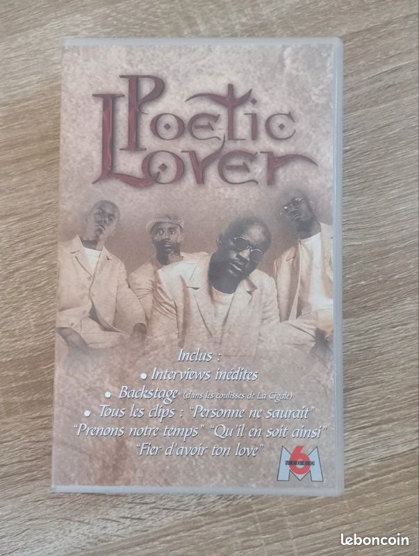 K7 VHS Poetic Lover "Portraits" (image 1)