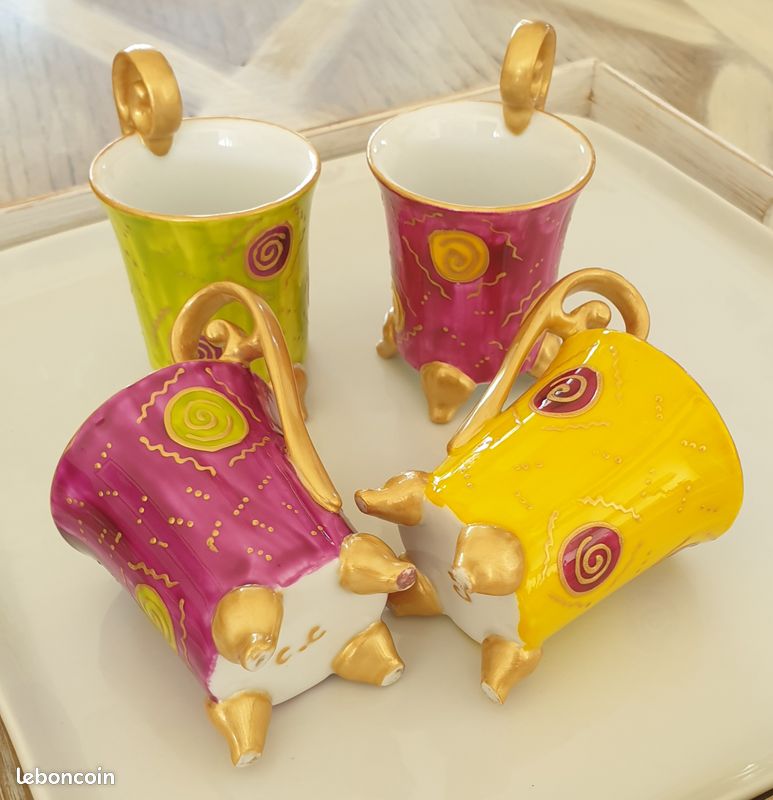 Tasses à café deco main (image 4)