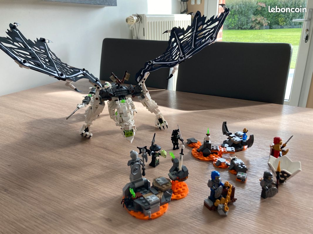 LEGO NINJAGO Le dragon du Sorcier au Crâne 71721 Jeux Jouets