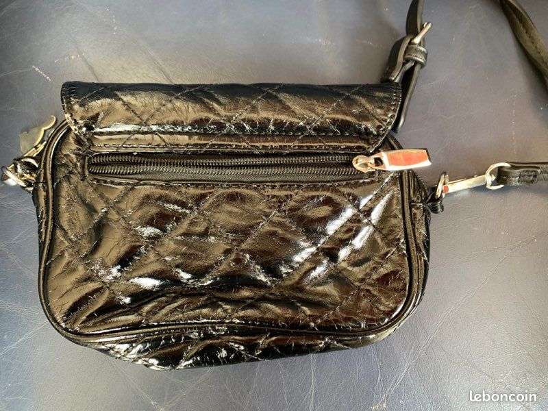 Mini sac matelassé noir (image 3)