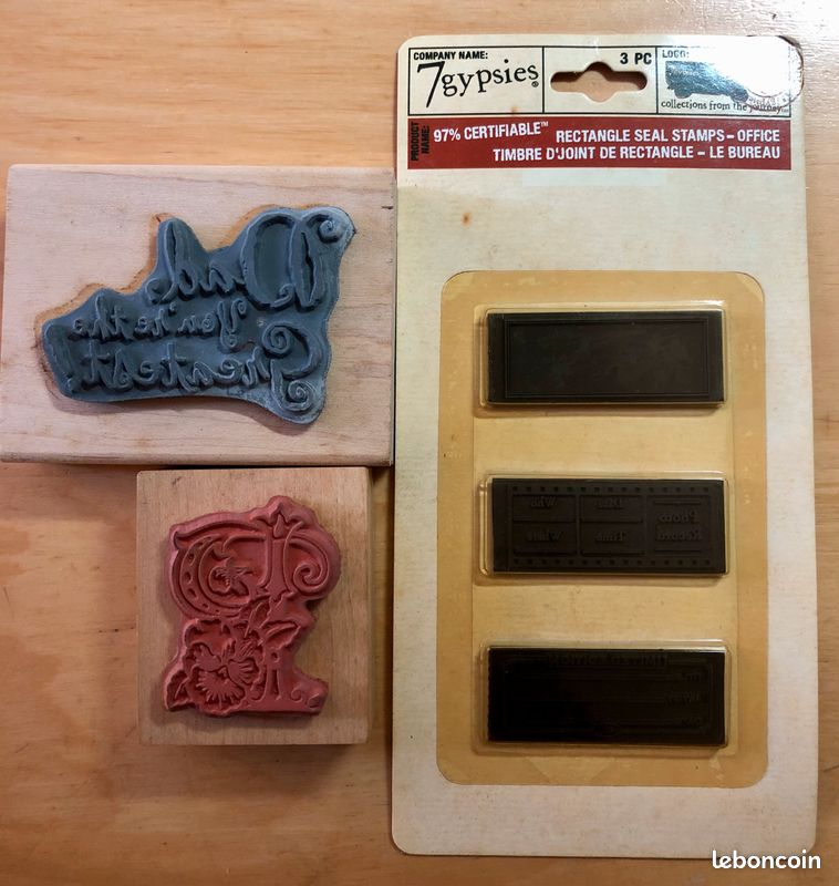 Tampons pour scrapbooking, carterie, journaling… (image 2)