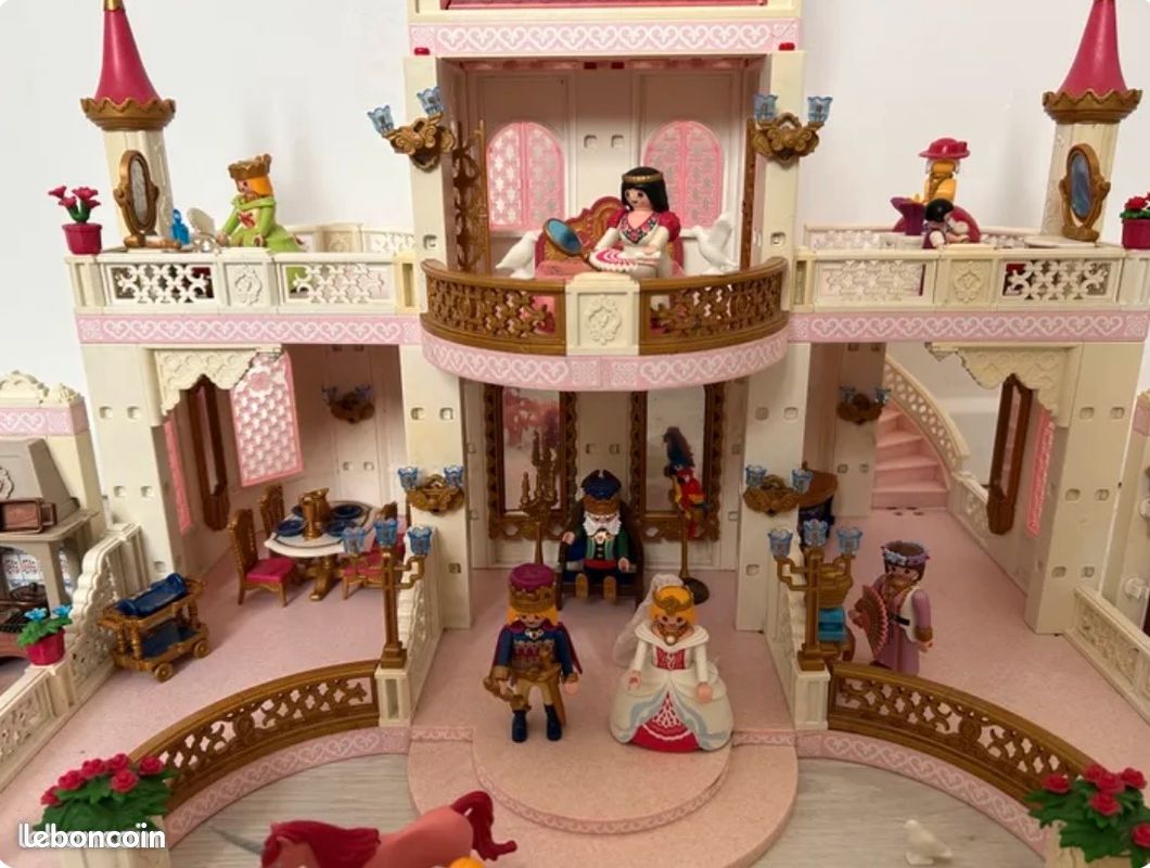 Pièce Détachée Playmobil Château Princesse 4250 - Jaunie - Occasion