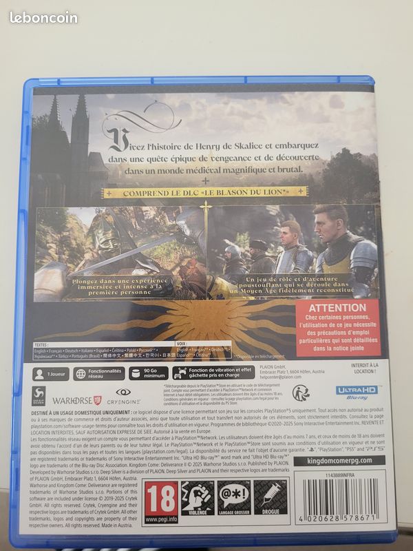 Kingdom Come: deliverance II ps5 (image 2)