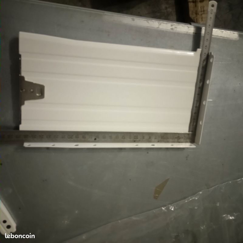 Lot de 5 coulisses pour 5 tiroirs NGV, cotes acier laque blanc. 150 profondeur 265 longeur (image 10)