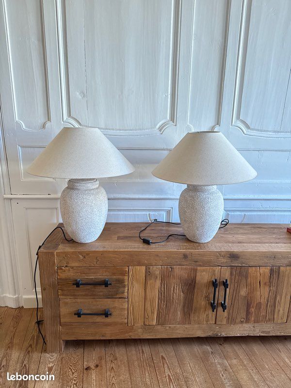 2 grandes lampes neuves Zara Home (image 1)