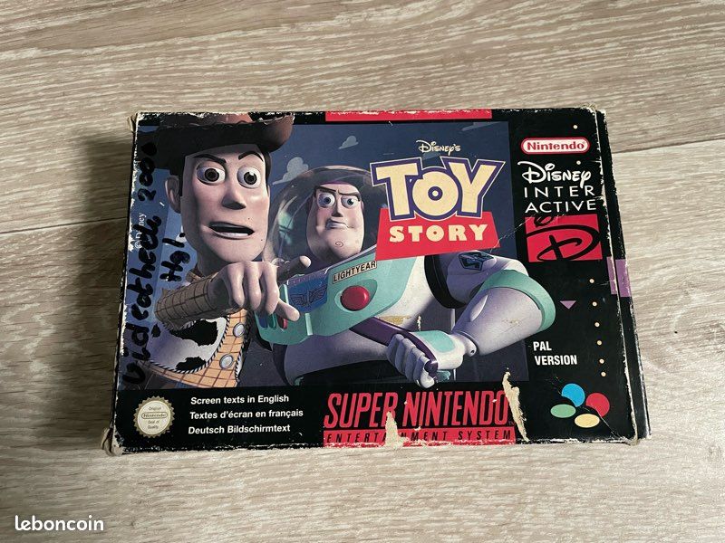 Toy Story Super Nintendo en Boite Jeux vidéo