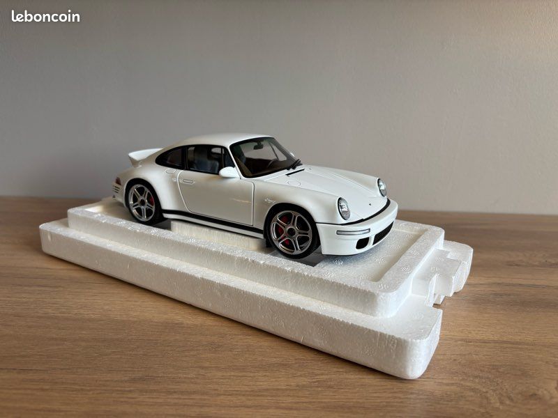 Porsche RUF SCR 2018 1:18 Almost Real Branco - 20 anos! Loja on-line de miniaturas colecionáveis