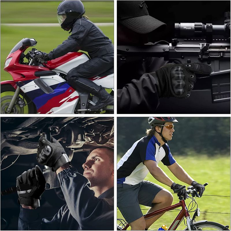 Gants de moto, gants avec écran tactile pour moto, ATV , escalade, Marche  et autres