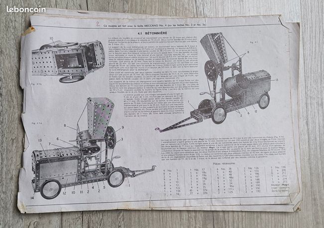 Moteur Meccano Ancien 6 Volts – Neuf Sous Blister D'origine, Jamais Déballé
