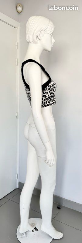 Crop Top Léopard Candy Couture - Taille 15 Ans - Neuf Avec étiquettes - Fille