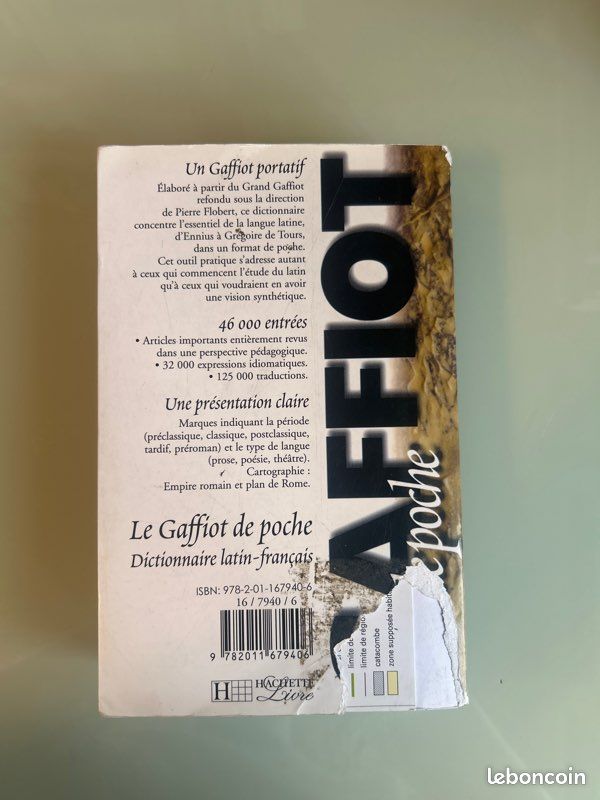 Gaffiot de poche - Dictionnaire latin-français (image 3)