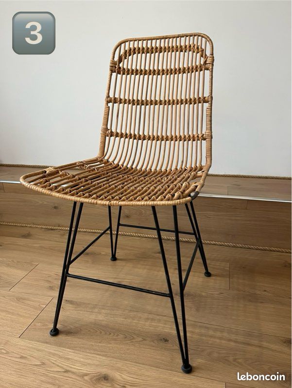 Chaises en rotin (image 5)