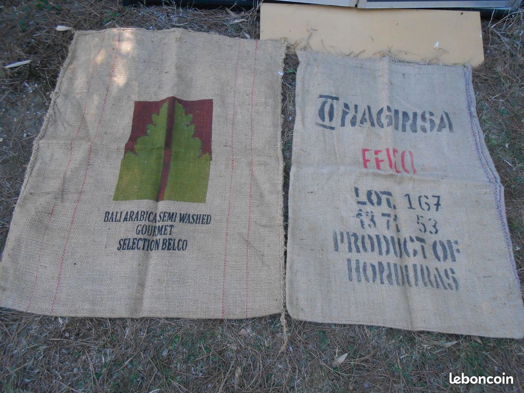 Sacs en toile de jute 8 piece (mirza4) (image 4)