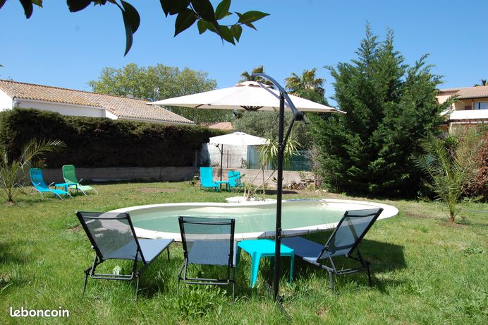 Appartement 4 pers/2 chs avec piscine juillet/août à partir de 65