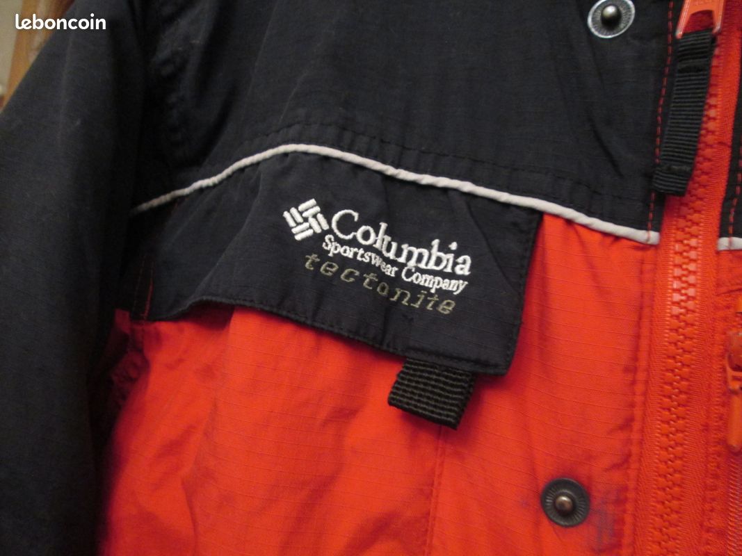 Veste ski rouge et noir Columbia (image 4)
