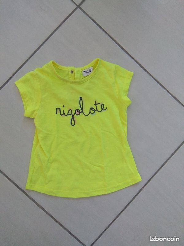 T-shirt fille 18 mois (image 1)