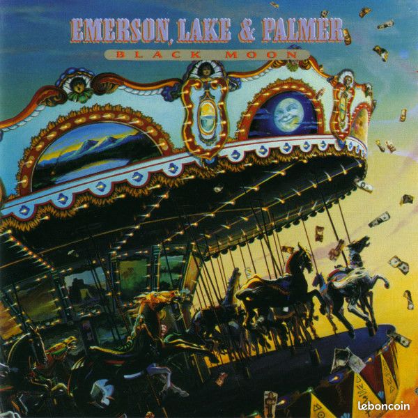 Keith Emerson, Greg Lake & Carl Palmer – Black Moon - CD Victory 828 318-2, 1992 (image 1)