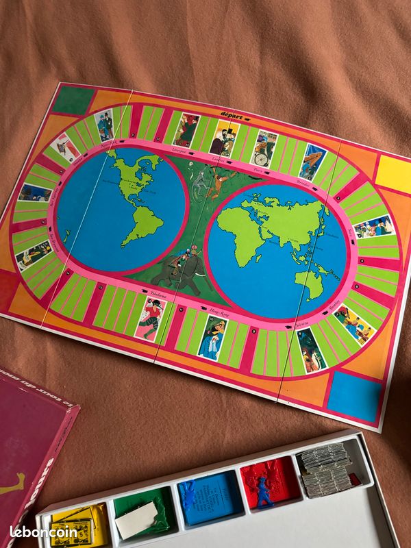 Le tour du Monde en 80 jours - Editions Gay-Play jeu de société (image 4)