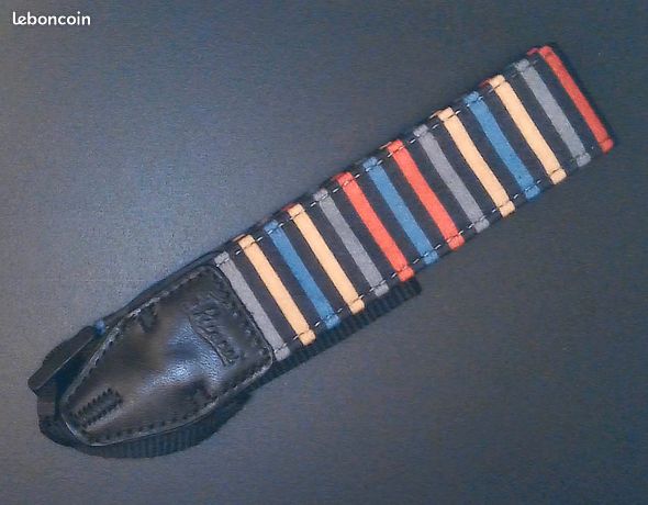 Exclusif Superbe courroie haute couture pour appareils Canon Nikon Sony