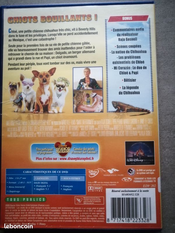 DVD Le Chihuahua de Beverly Hills (image 2)