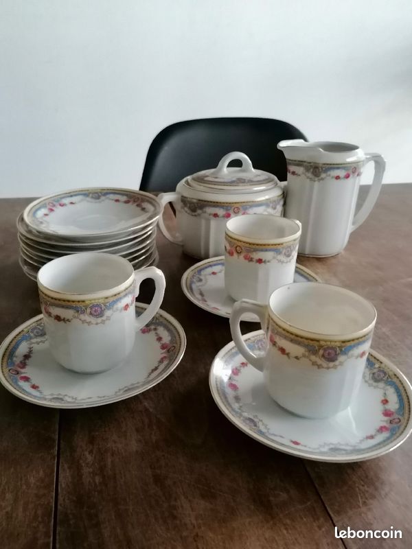 Service à café porcelaine (image 3)