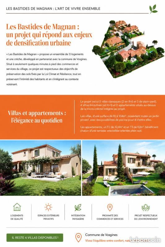 Maison 4 pièces 93 m² · à Vaugines · 93 m² · 450 000 €