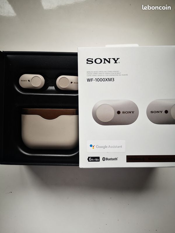 Écouteur SONY Bluetooth réducteur de bruit (image 1)